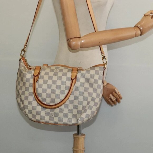 LOUIS VUITTON Damier Azur Riviera PM Tote Bag 2way N48250 LV Auth 134074 - Picture 14 of 16